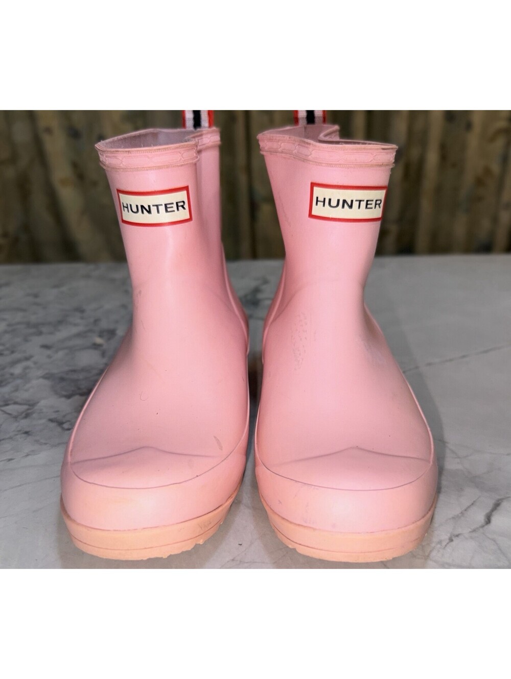Hunter Original Play Short Rain Boots Women’s 5 Pink Waterproof WFS2020RMA